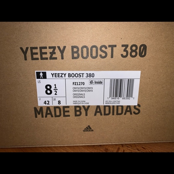 Yeezy 380 in Onyx - Picture 3 of 10